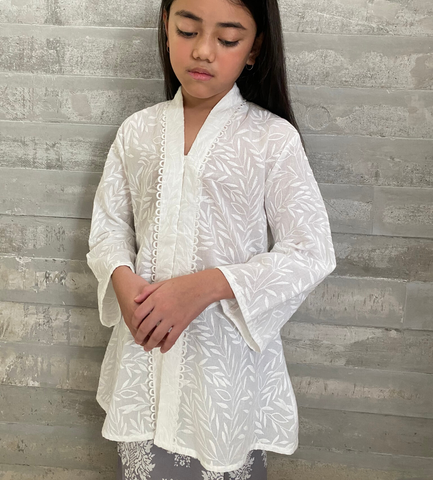 LATIFA  - WHITE GREY (KIDS)