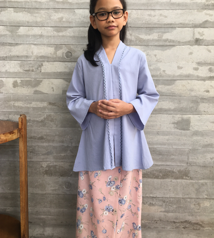 LATIFA  - BLUE GREY (KIDS)